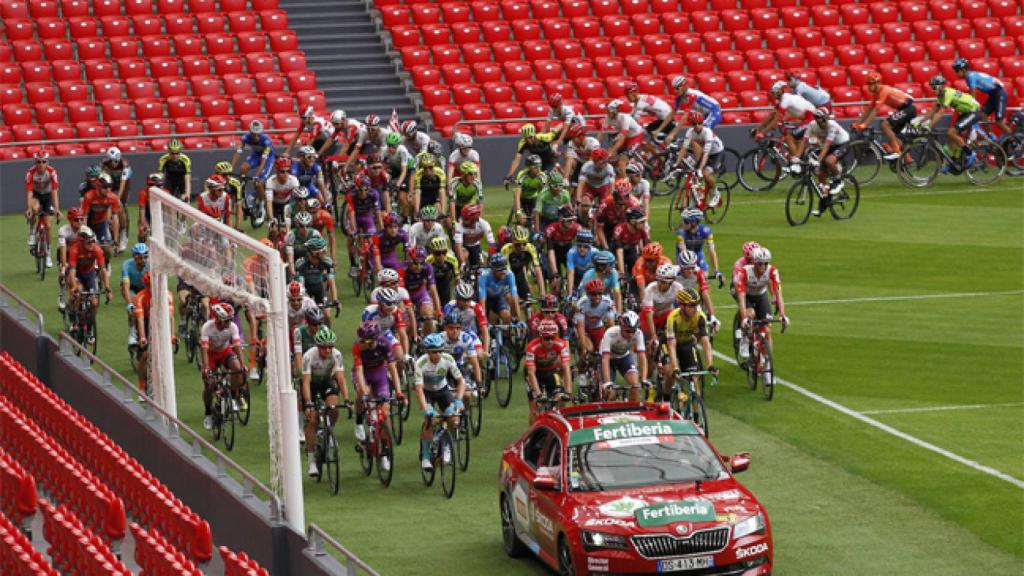 Etapa de La Vuelta 2019 saliendo desde San Mamés
