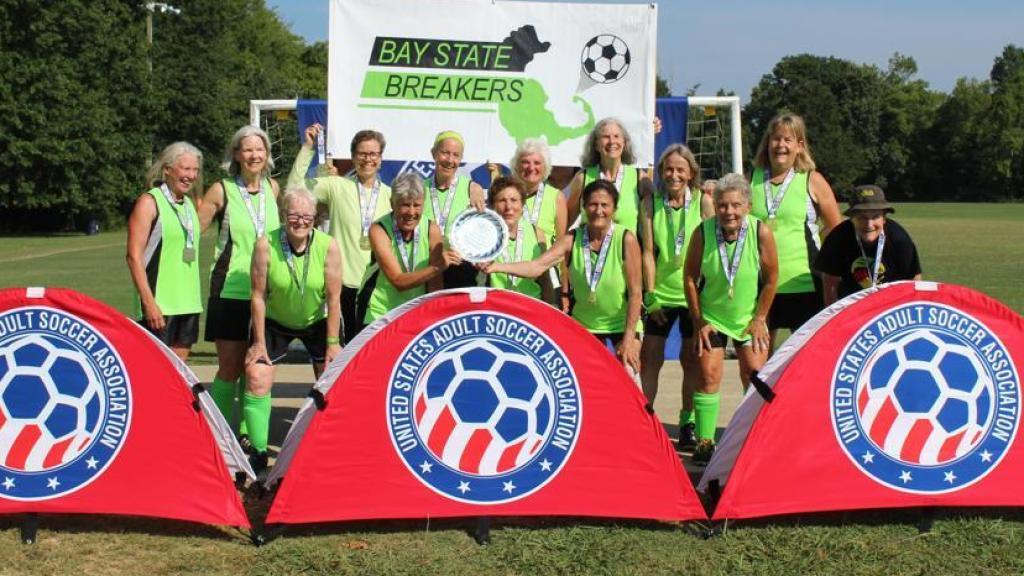 Jugadoras del Adult Soccer Fest celebrado en Estados Unidos este 2022