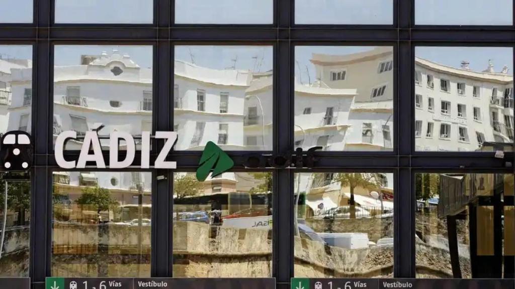 Estación de Adif en Cádiz.