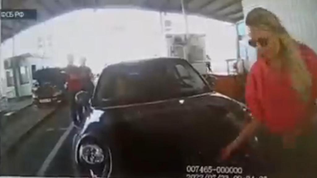 Natalia Vovk, la supuesta espía ucraniana, en una imagen distribuida por el FSB ruso.