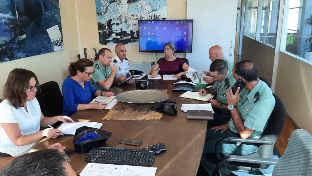 Xunta Local de Seguridade del Concello de Cangas.