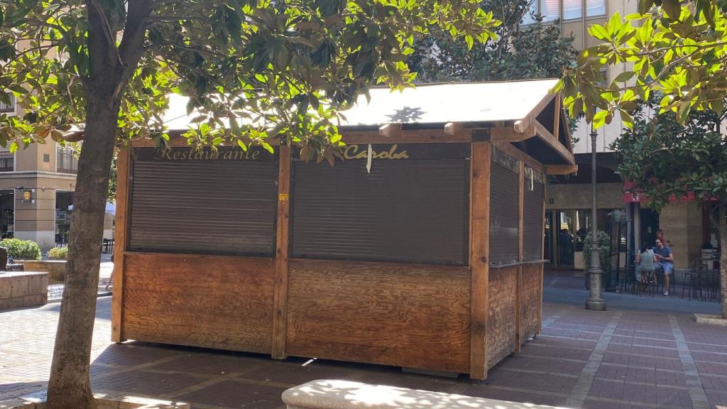 Caseta de la Feria de Día en la Plaza Coca