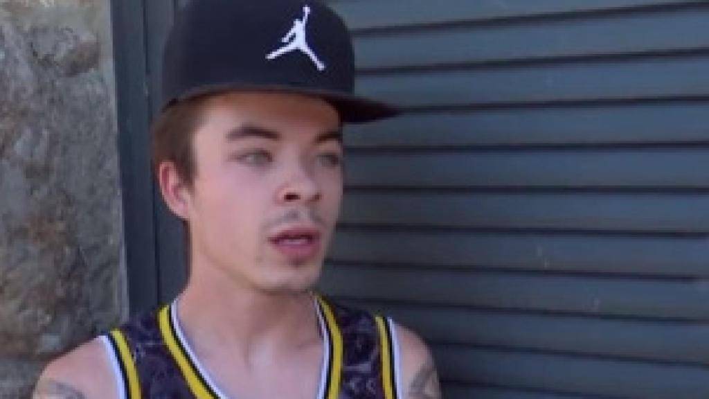 David, el 'okupa' de Villaviciosa de Odón.