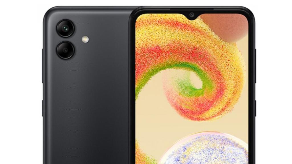 Samsung Galaxy A04 en negro