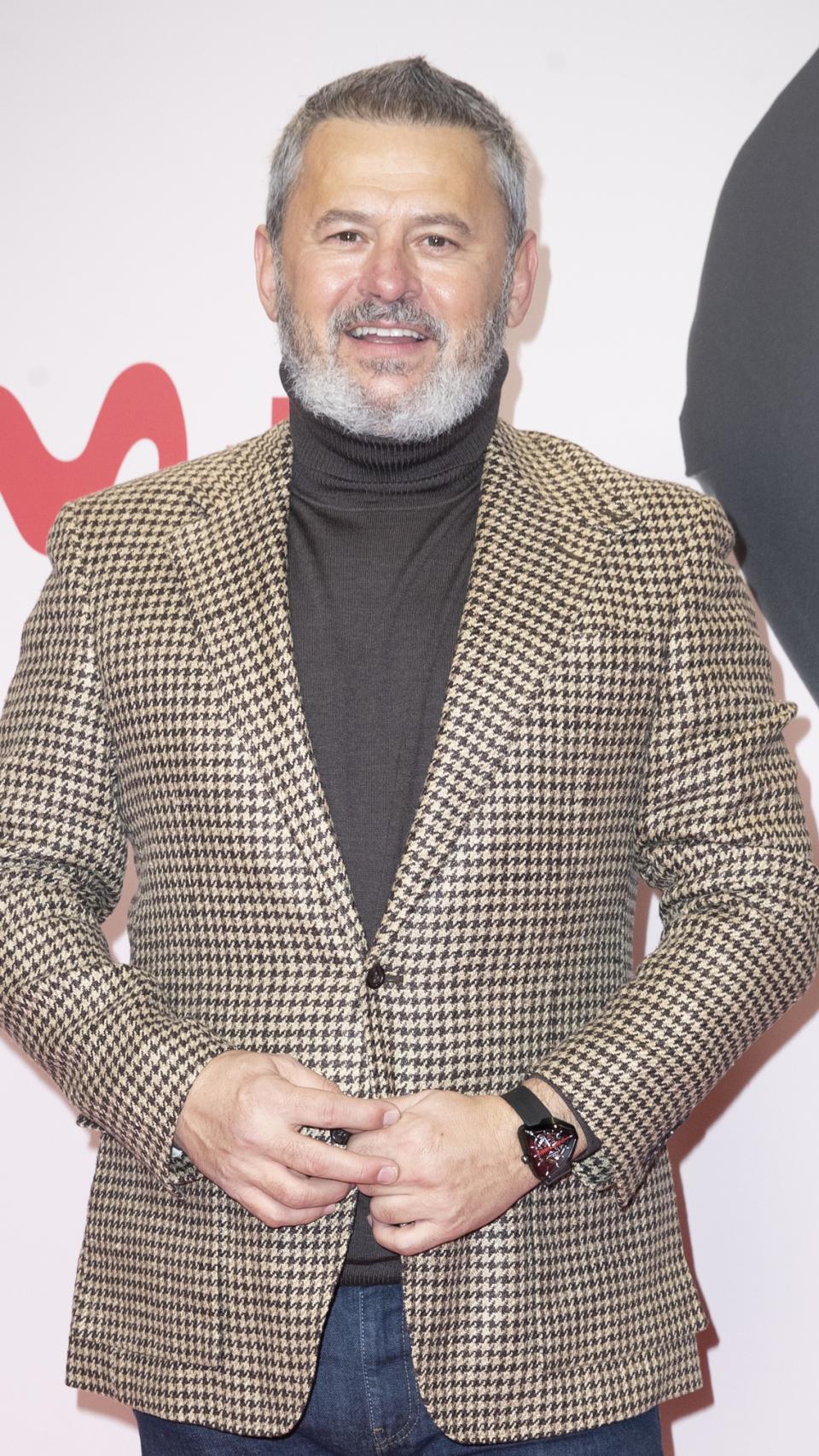 Miki Nadal en el concierto del cantante Raphael en Madrid, en enero de 2022.