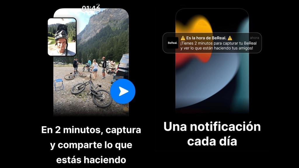 Funcionamiento de BeReal