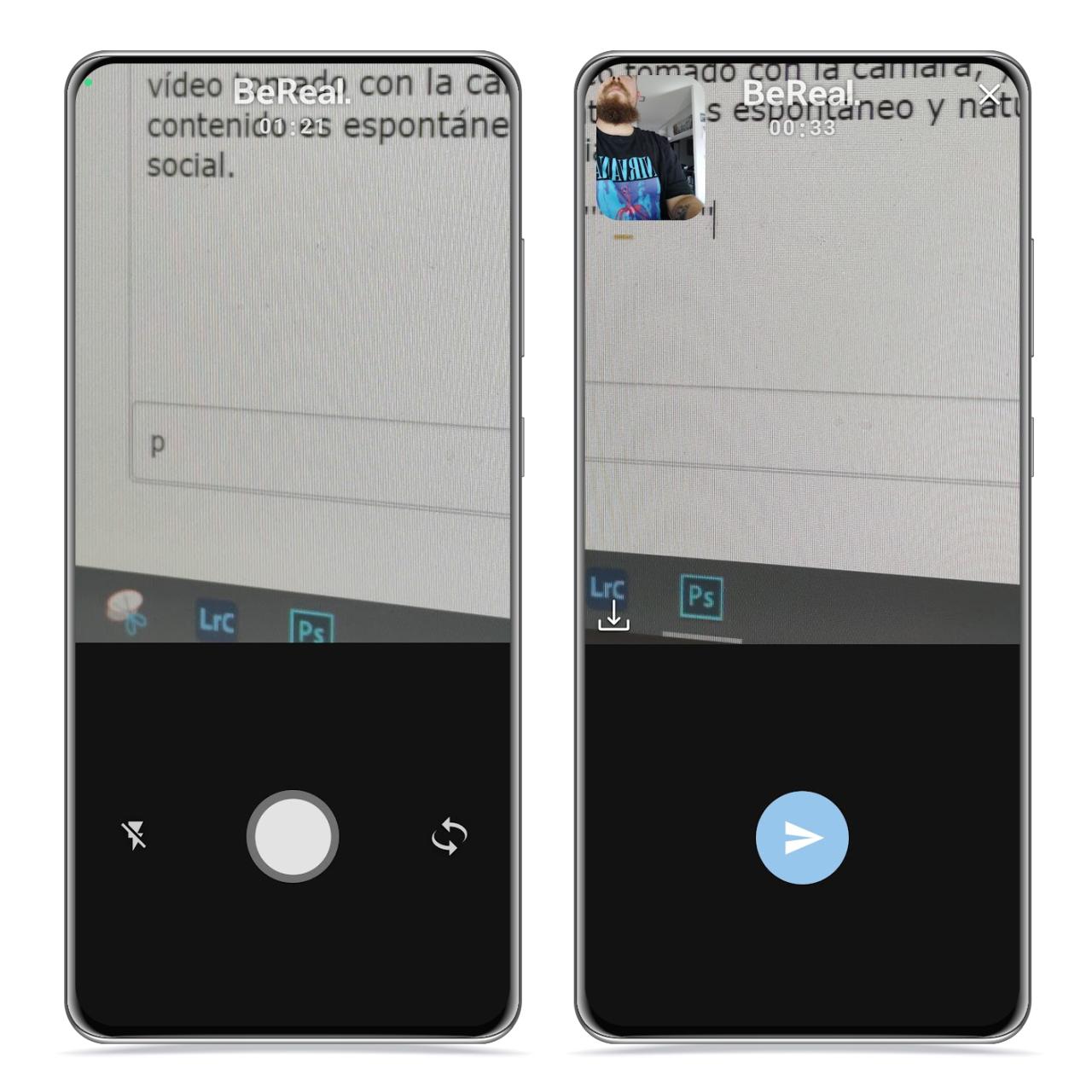 Publicación en BeReal