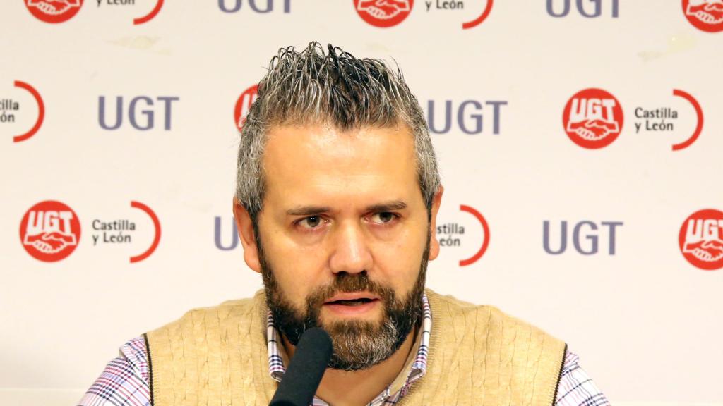 El secretario de Acción Sindical de UGT en Castilla y León, Raúl Santa Eufemia, en una imagen de archivo.
