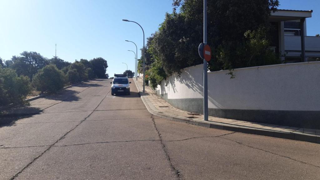 Urbanización Santa Bárbara, donde se han producido los robos de cobre