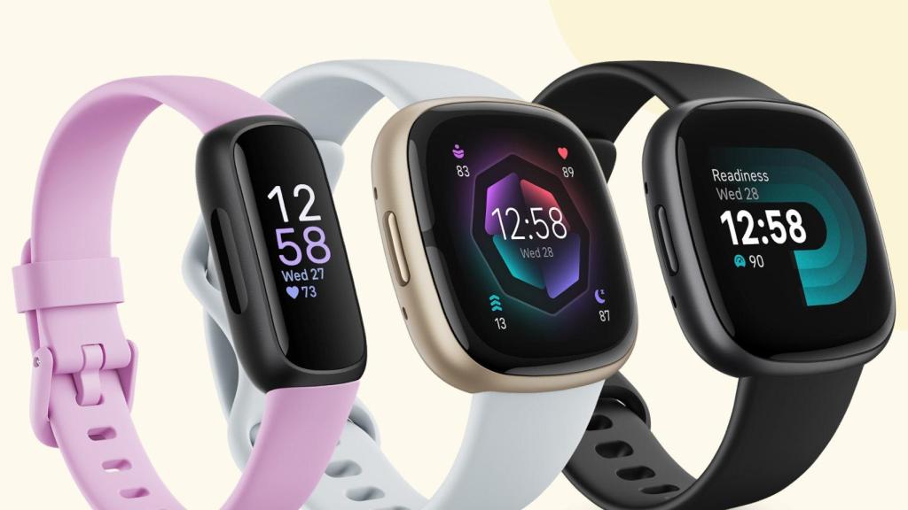 Fitbit Inspire 3, Fitbit Versa 4 y Fitbit Sense 2