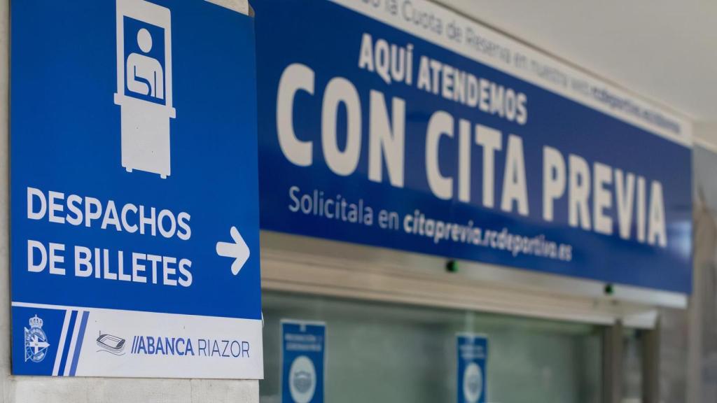 El Dépor devolverá el importe de la entrada a quien tenga cita previa para ser socio