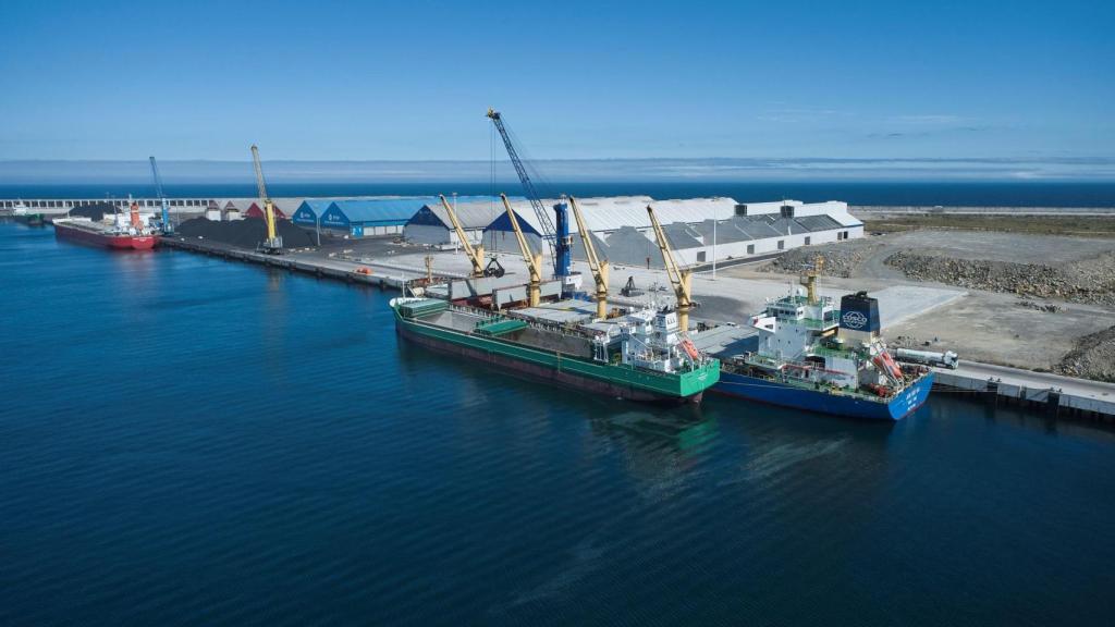 Transbordo de roca fosfórica