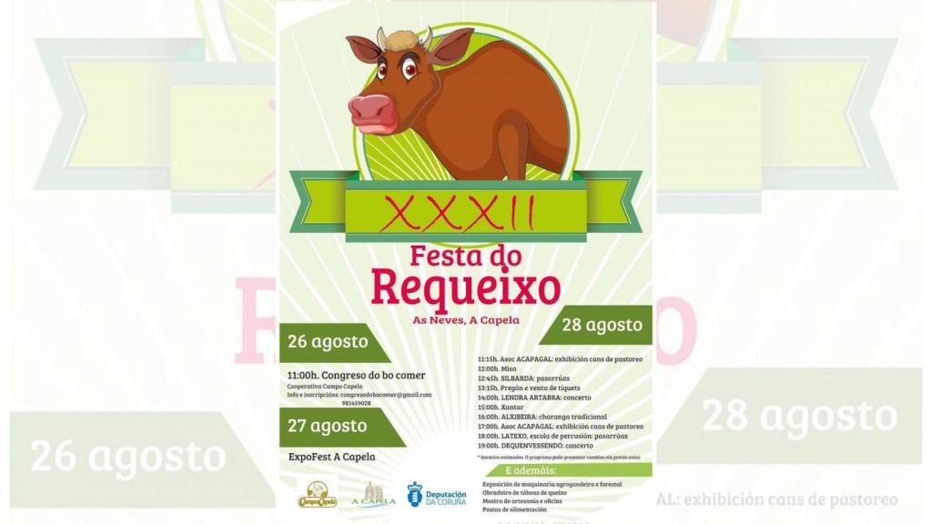 La XXII Fiesta del requesón de A Capela (A Coruña) extiende su programación todo el fin de semana