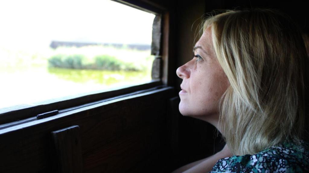 Carmen Picazo en Las Tablas de Daimiel.