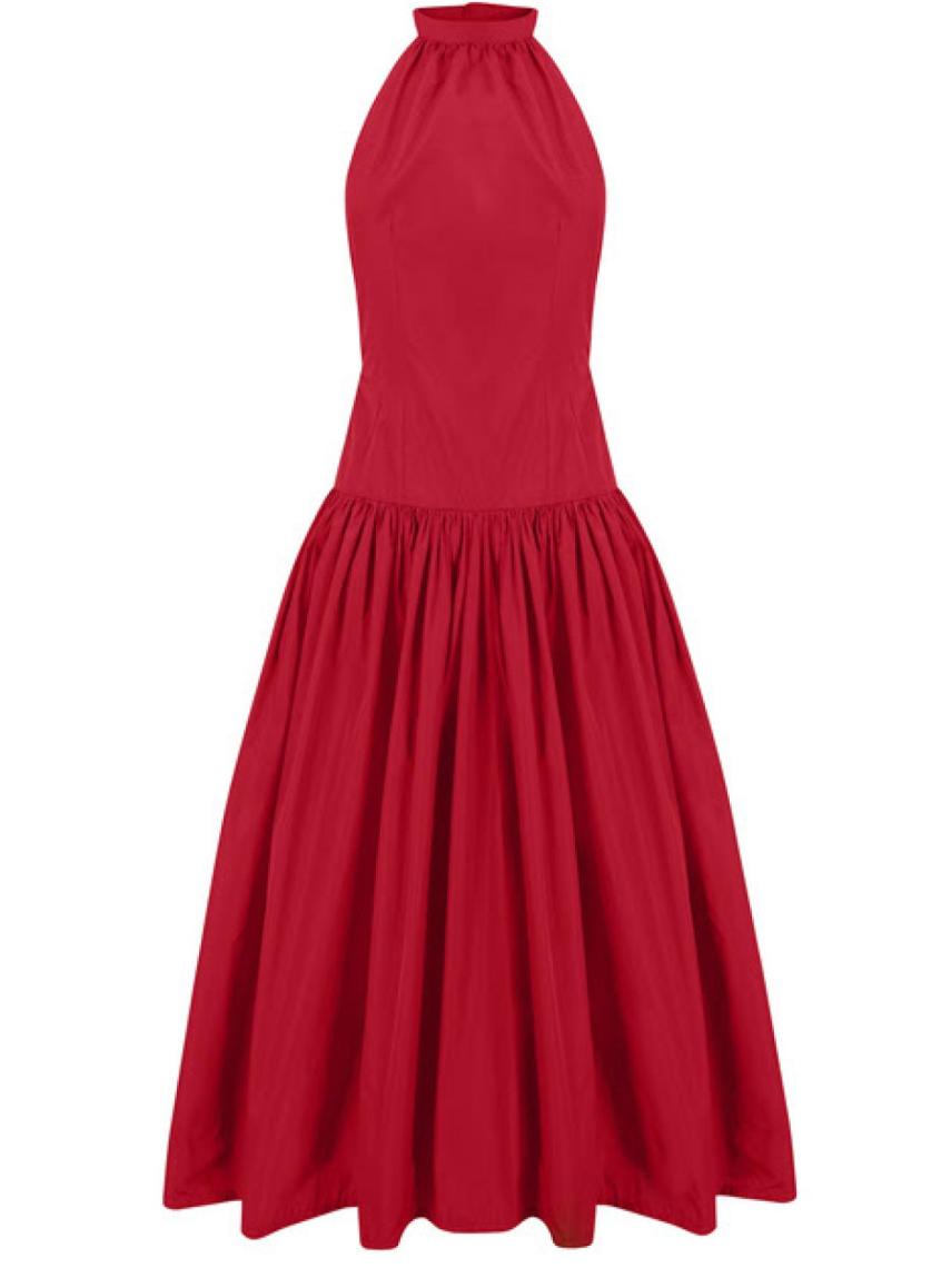Vestido con vuelo de Koahari, por 227 euros.