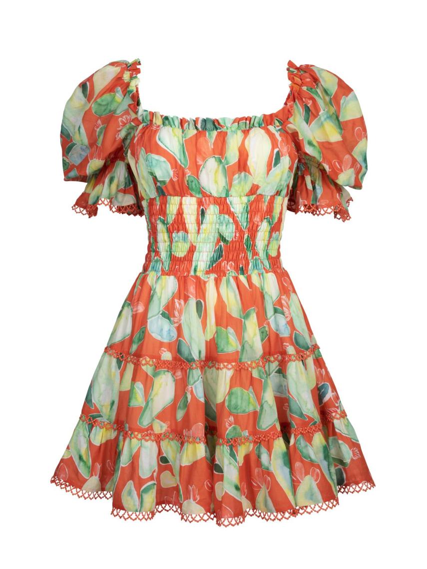 Vestido tropical de Charo Ruiz, a la venta por 295 euros.