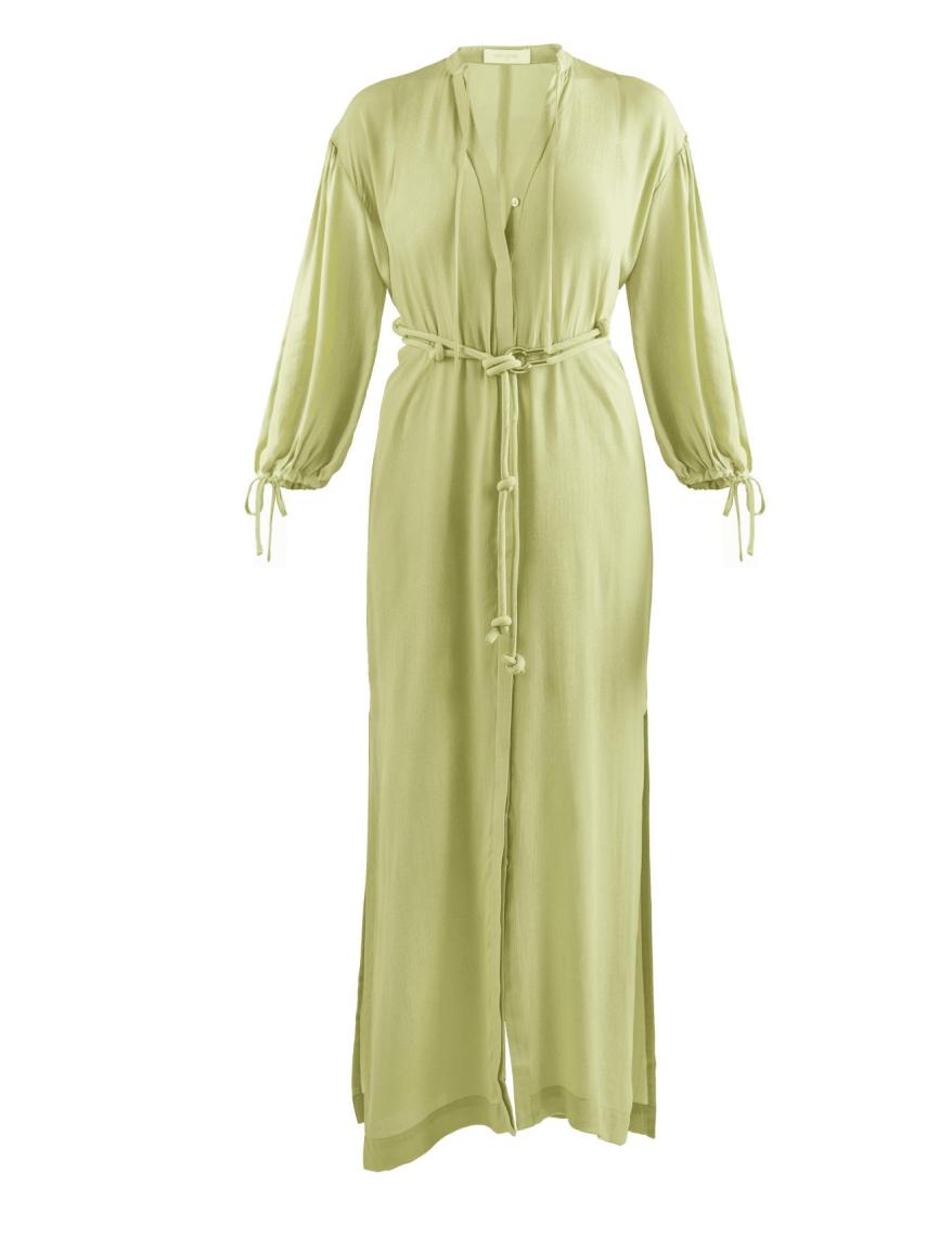 Vestido largo de Macsens, por 146,25 euros.