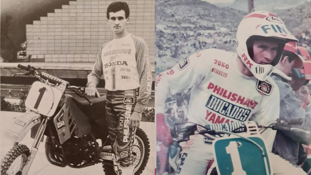 Imágenes antiguas del piloto Pablo Colomina, cedidas.