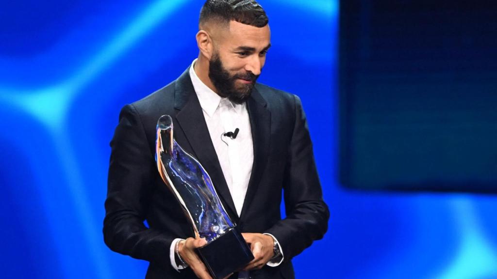 Benzema, mejor jugador del año