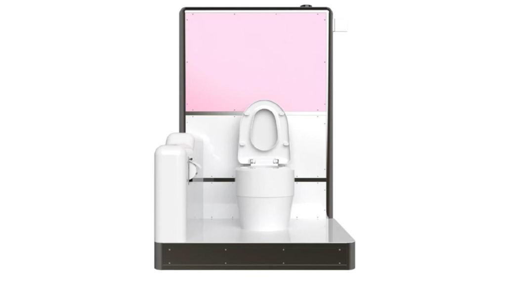 Prototipo de inodoro de Samsung.