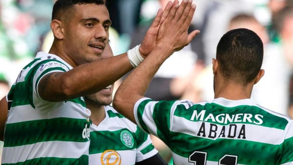 El Celtic Glasgow celebra un gol