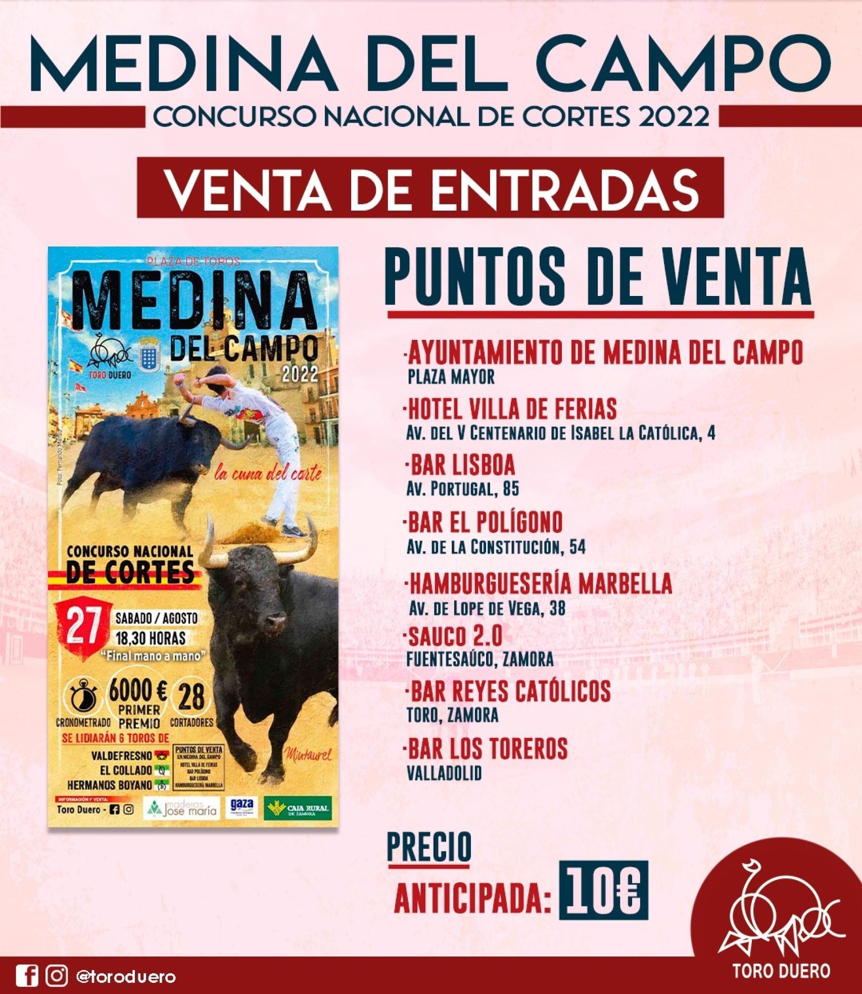 Puntos de venta de entradas anticipadas