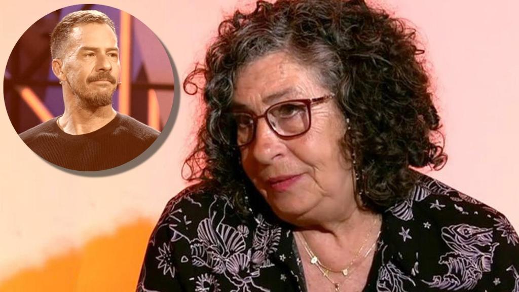 Lola Medina junto a Nacho Palau en un montaje de EL ESPAÑOL.