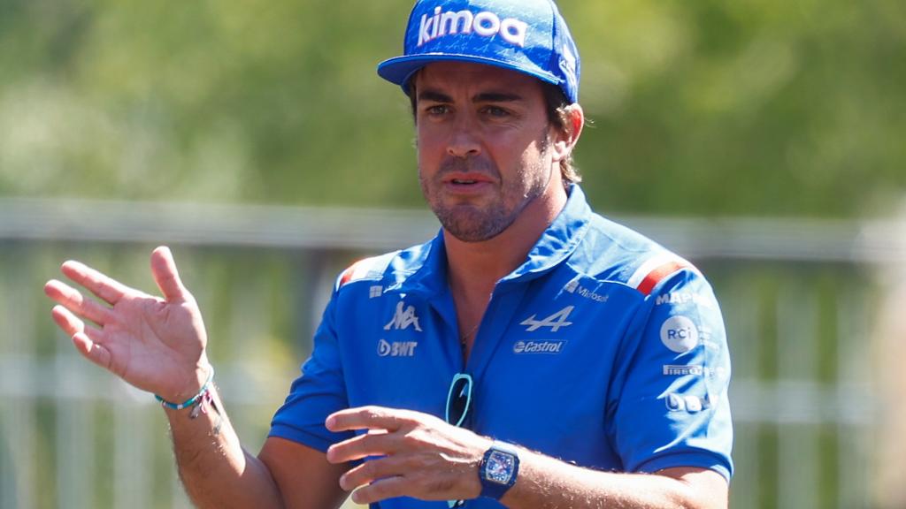 Fernando Alonso, en Spa