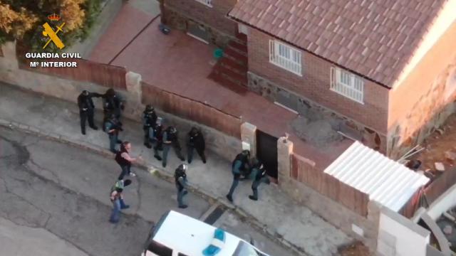 Nuevo golpe de la Guardia Civil al cultivo de marihuana en Guadalajara