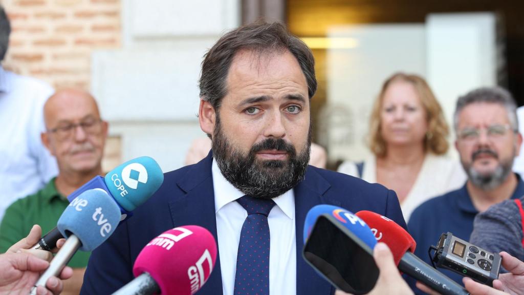 Paco Núñez, presidente del PP de Castilla-La Mancha, en una imagen de este jueves. Foto: Óscar Huertas