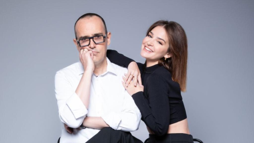 Mejide y Escanes en la imagen promocional de 'Cariño, pero ¿qué dices?'