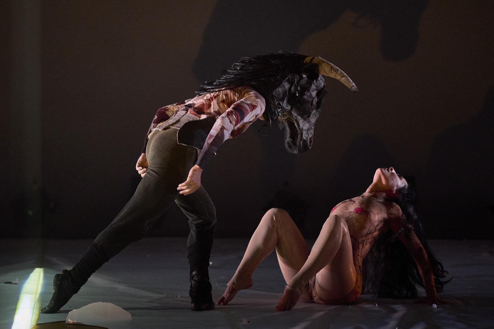 La simbología picassiana está muy presente en el espectáculo