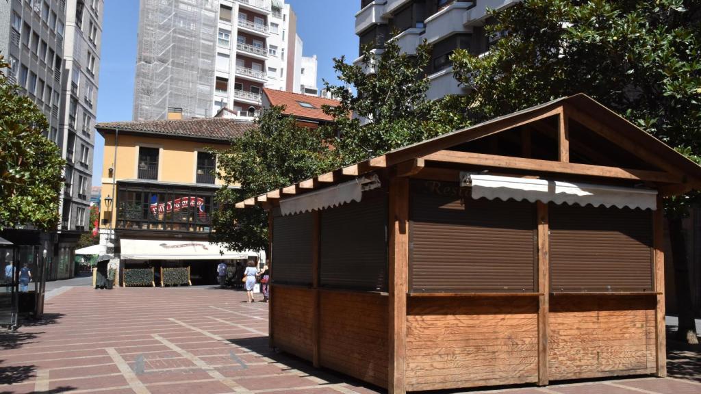 Caseta ubicada en la zona Coca de Valladolid