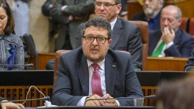 Francisco Serrano, durante su etapa como parlamentario andaluz