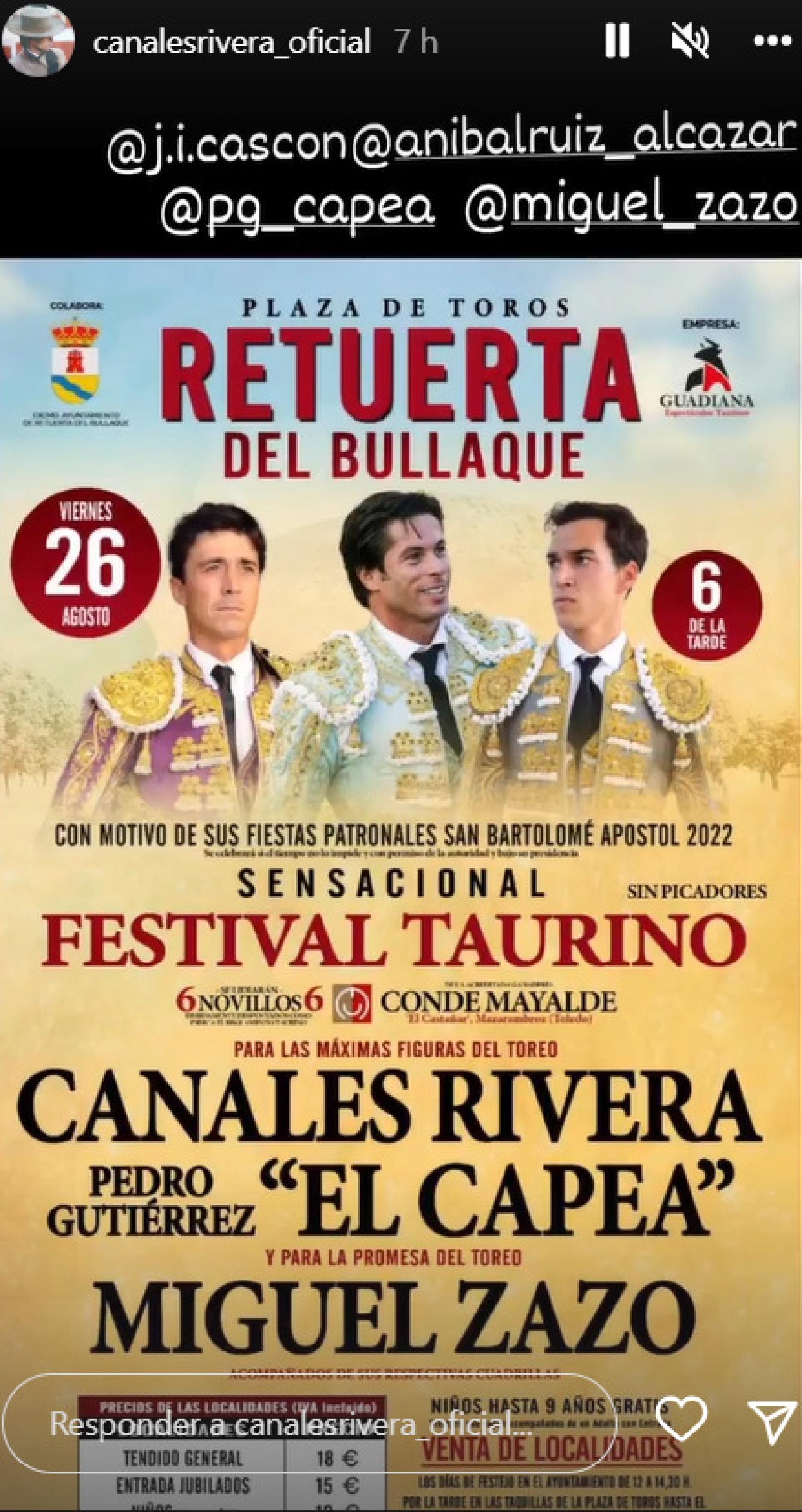 Historia de Canales Rivera.