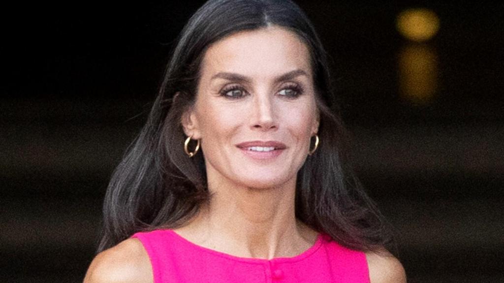 La reina Letizia a las puertas del Teatro Real el pasado 30 de junio.