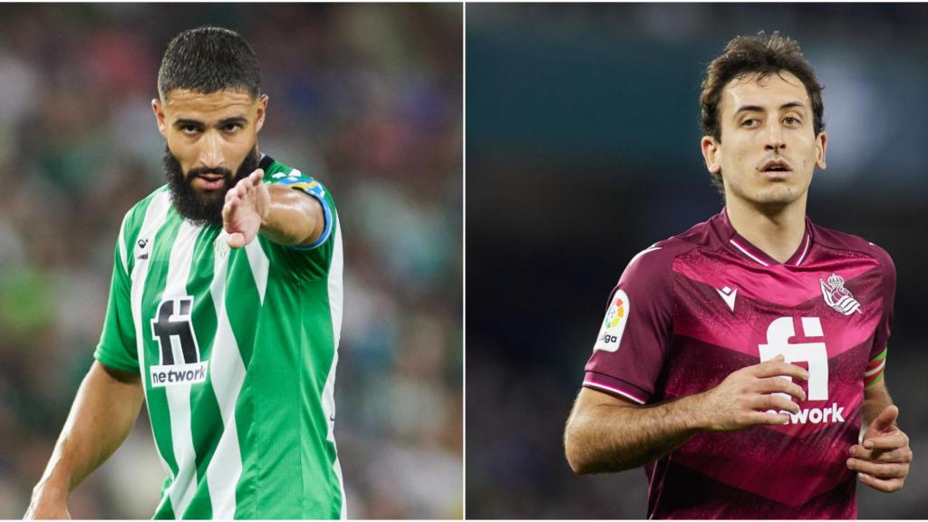 Nabil Fekir y Mikel Odriozola