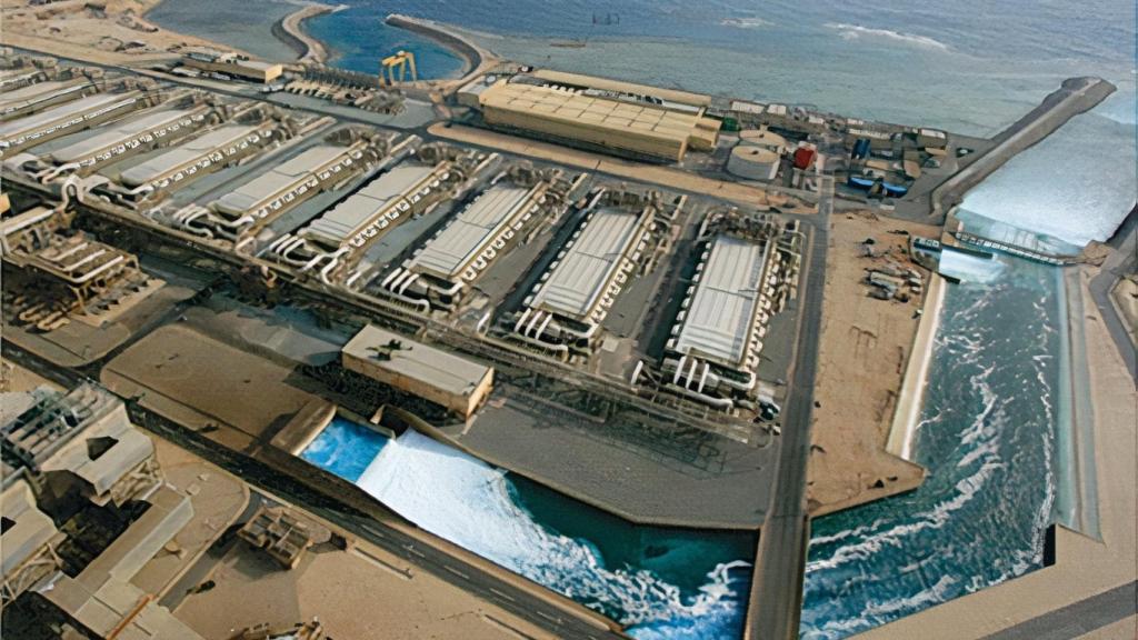 Planta desalinizadora en Chile.