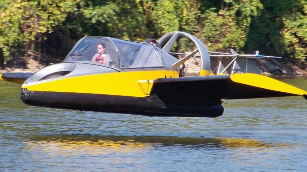 Aerodeslizador volador