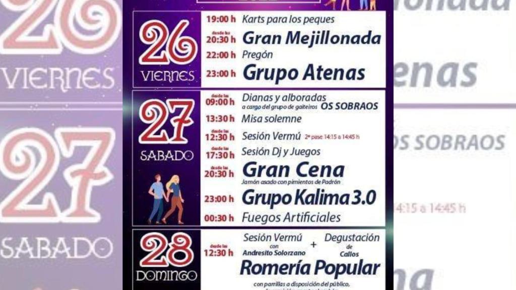 O Castro, en Sada (A Coruña), recupera este fin de semana sus fiestas