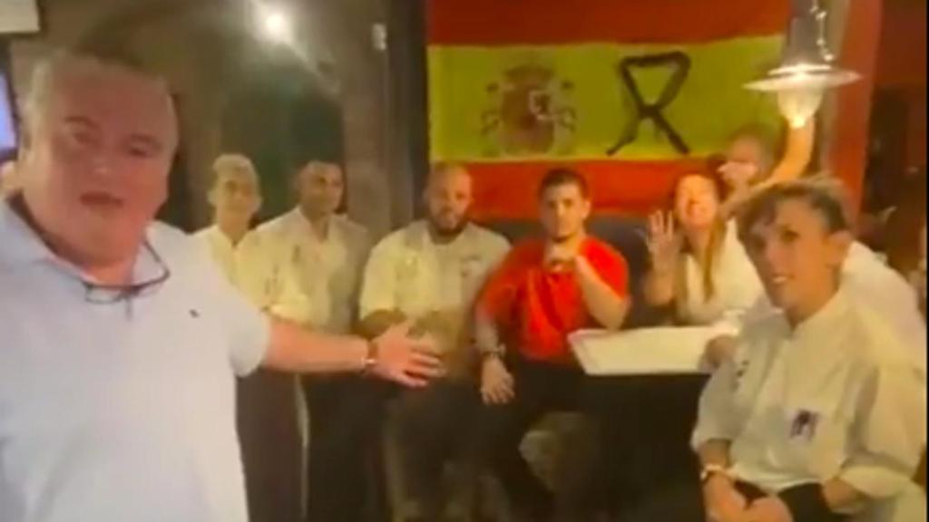 Captura del vídeo que ha difundido en su nuevo perfil de Twitter.