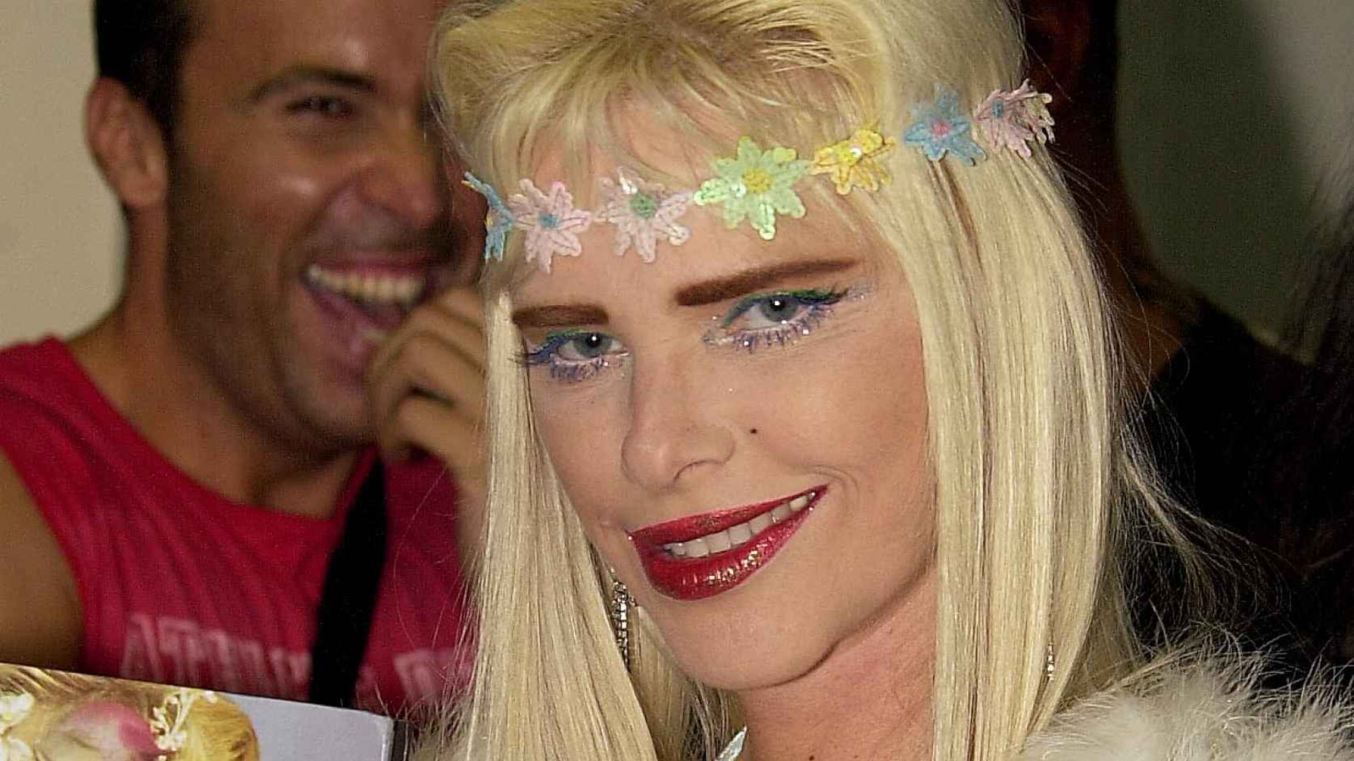 Cicciolina en el festival de cine erótico de Barcelona del año 2000. Foto: Gtres