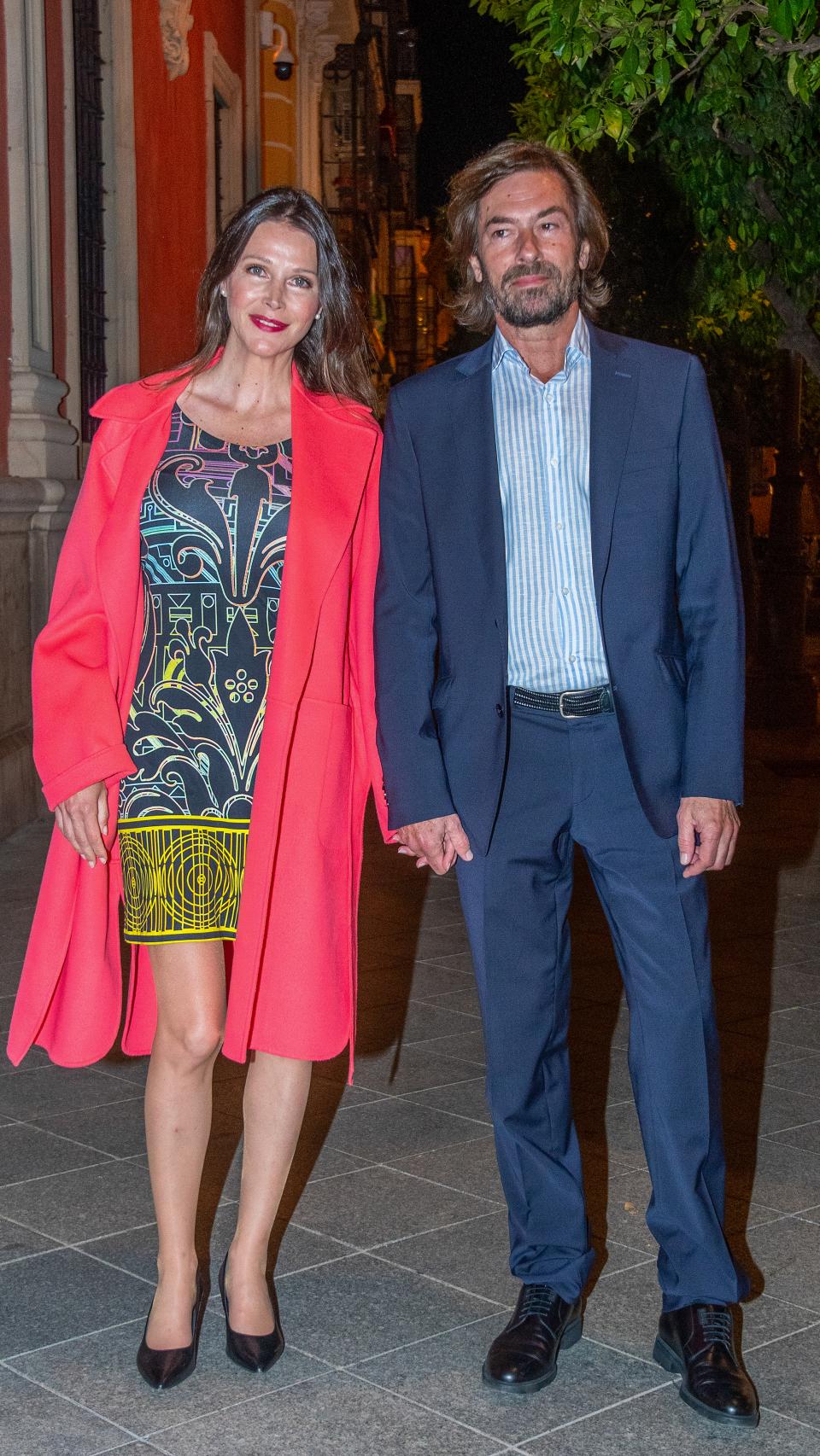 La todavía pareja en un evento en Sevilla, en abril de 2022.