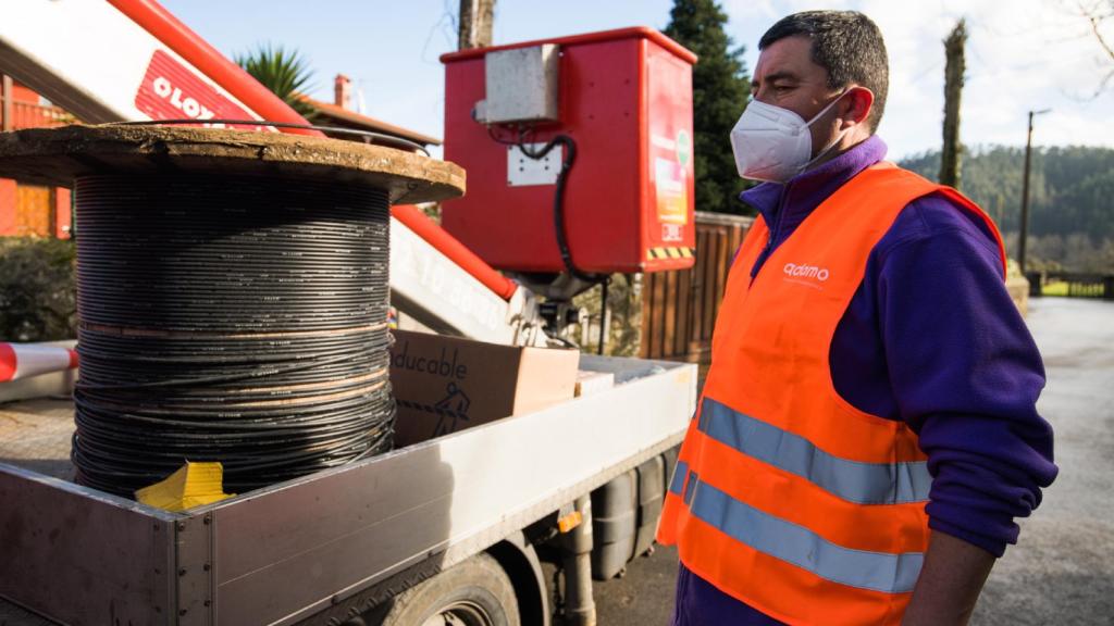 Despliegue de fibra óptica en las pedanías de Cervera de Pisuerga (Palencia)