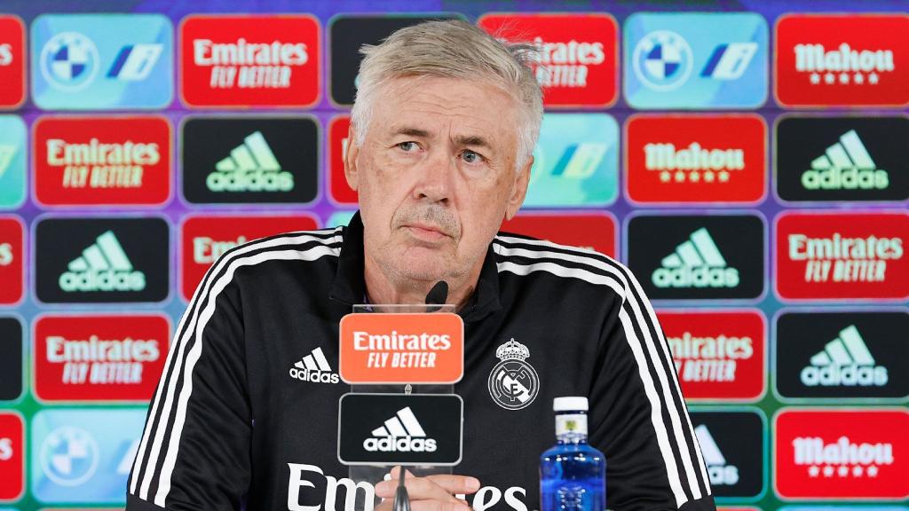 Ancelotti, en rueda de prensa