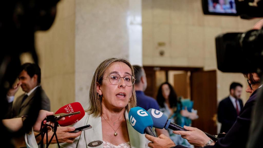 La consejera de Infraestructuras y Vivienda de la Xunta de Galicia, Ethel Vázquez.