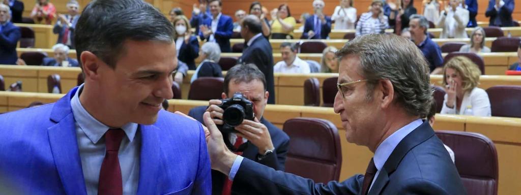 Directo del cara a cara entre Sánchez y Feijóo