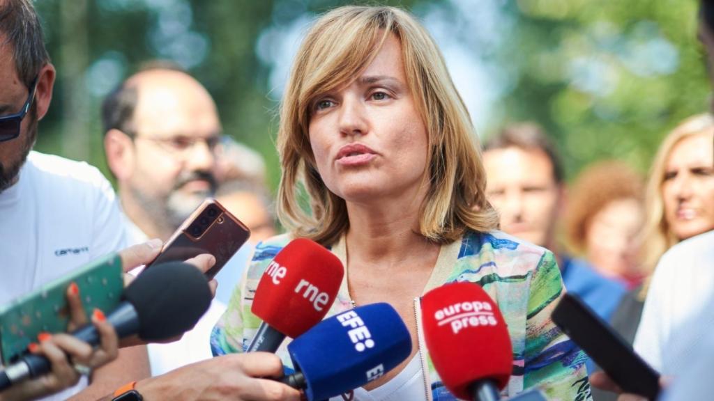 La ministra de Educación y portavoz de la Ejecutiva federal del PSOE, Pilar Alegría, en una imagen de archivo.