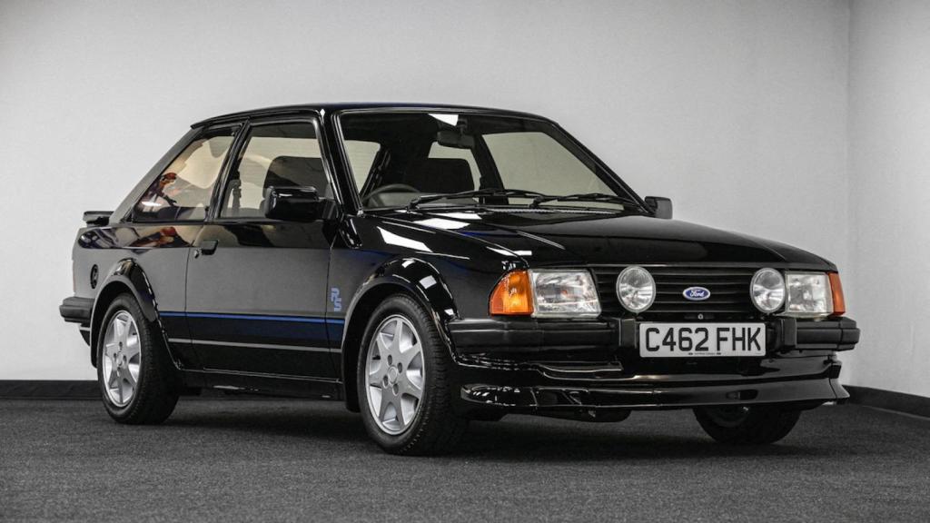 El Ford Escort RS Turbo S1 que condujo Diana de Gales, en la casa de subastas