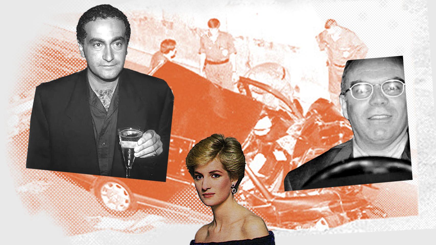 Composición inspirada en la trágica historia del accidente de Diana de Gales.